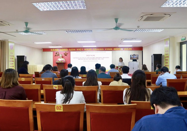 Phường Dương Nội gặp mặt ứng cử viên đại biểu HĐND phường nhiệm kỳ 2026-2031- Ảnh 2.