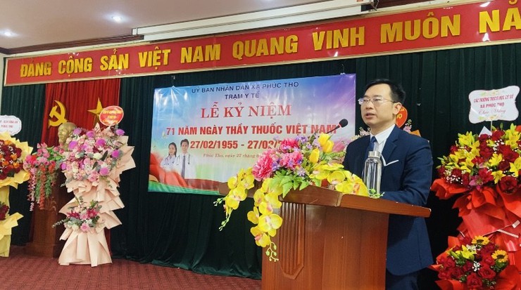Trạm Y tế Phúc Thọ kỷ niệm 71 năm Ngày Thầy thuốc Việt Nam (27/2/1955 – 27/2/2026)- Ảnh 2.