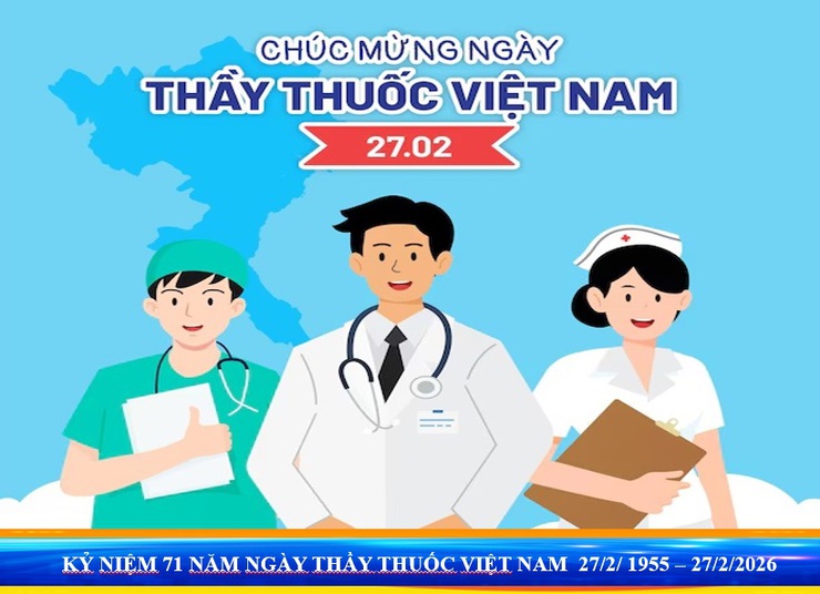                          BÀI TRUYỀN THÔNG
             Tuyên truyền về Ngày Thầy thuốc Việt Nam 
 - Ảnh 1.