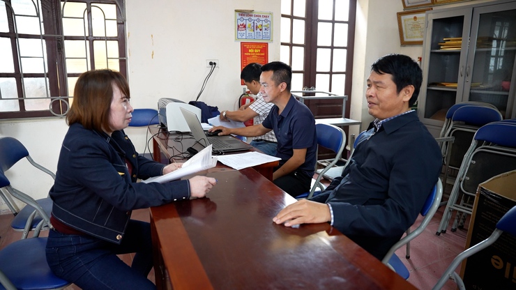 UBND xã Dương Hoà tổ chức buổi làm việc triển khai công tác điều tra, khảo sát, ghi nhận hiện trạng, đo đạc, kiểm đếm thực hiện Dự án Depot Sơn Đồng trên đại bàn Đắc Sở- Ảnh 2.