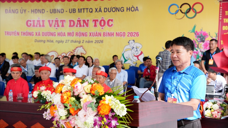 Khai mạc giải Vật Dân tộc truyền thống xã Dương Hoà mở rộng xuân Bính Ngọ 2026
- Ảnh 14.