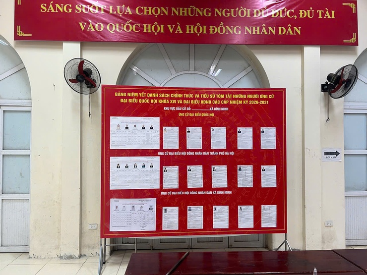 CÔNG TÁC CHUẨN BỊ CHO BẦU CỬ ĐẠI BIỂU QUỐC HỘI KHÓA XVI VÀ ĐẠI BIỂU HĐND CÁC CẤP NHIỆM KỲ 2026 - 2031 TẠI XÃ BÌNH MINH- Ảnh 6.