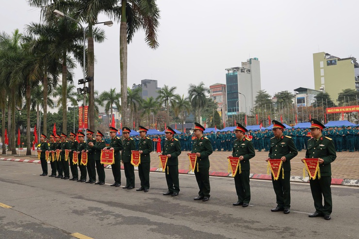 Phường Xuân Đỉnh tham gia Lễ ra quân huấn luyện Thủ đô năm 2026- Ảnh 8.