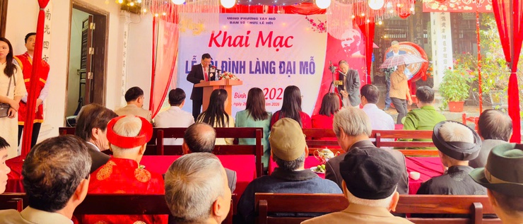 Khai mạc lễ hội truyền thống Đình Đại Mỗ xuân Bính Ngọ năm 2026- Ảnh 2.