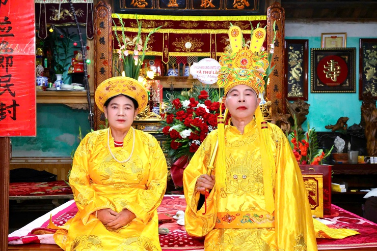 XÃ THƯ LÂM THĂM, CHÚC MỪNG CÁC CỤ CAO NIÊN ĐƯỢC TÍN NHIỆM ĐẢM NHIỆM ĐÓNG VUA, CHÚA, QUAN TRONG NGHI LỄ RƯỚC VUA TRUYỀN THỐNG TẠI LỄ HỘI ĐỀN SÁI XUÂN BÍNH NGỌ NĂM 2026
- Ảnh 3.