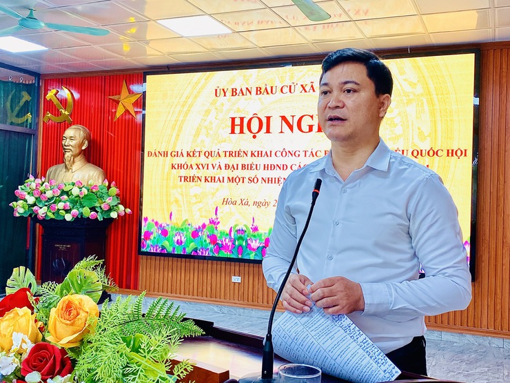 HÒA XÁ TẬP TRUNG CAO ĐỘ CHO CÔNG TÁC TUYÊN TRUYỀN, SẴN SÀNG CHO NGÀY BẦU CỬ 15/3/2026- Ảnh 4.