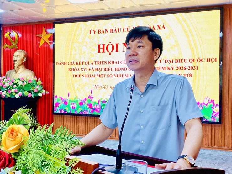 HÒA XÁ TẬP TRUNG CAO ĐỘ CHO CÔNG TÁC TUYÊN TRUYỀN, SẴN SÀNG CHO NGÀY BẦU CỬ 15/3/2026- Ảnh 1.