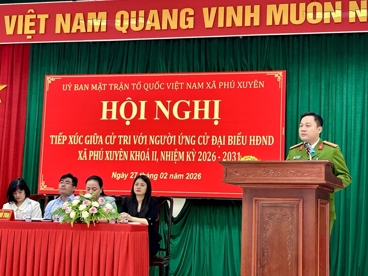 ĐƠN VỊ BẦU CỬ SỐ 4 TIẾP XÚC CỬ TRI TẠI THÔN VẠN ĐIỂM, ĐỖ XÁ- Ảnh 2.