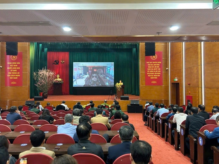 HỘI NGHỊ TRỰC TUYẾN TOÀN QUỐC TRIỂN KHAI CÔNG TÁC BẦU CỬ ĐẠI BIỂU QUỐC HỘI KHÓA XVI VÀ ĐẠI BIỂU HĐND CÁC CẤP NHIỆM KỲ 2026 – 2031- Ảnh 4.