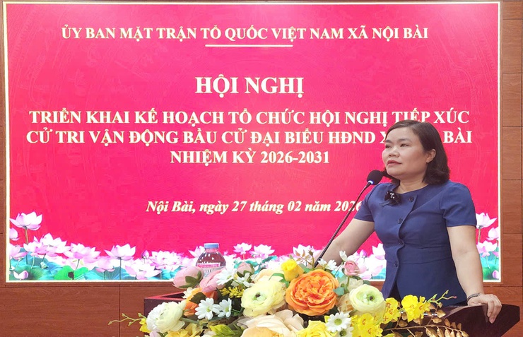 GẶP MẶT CÁC ỨNG CỬ VIÊN ĐẠI BIỂU HĐND XÃ NỘI BÀI NHIỆM KỲ 2026–2031- Ảnh 7.