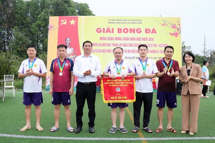Xã Quảng Bị: sôi nổi Giải bóng đá mừng Đảng, mừng Xuân Bính Ngọ năm 2026- Ảnh 16.