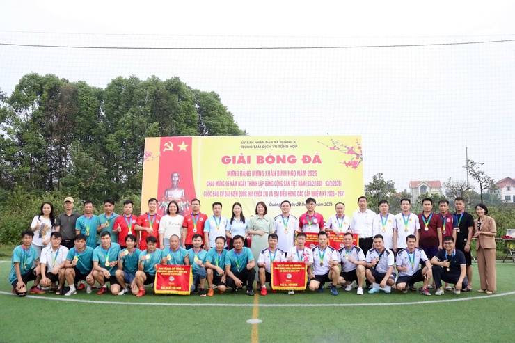 Xã Quảng Bị: sôi nổi Giải bóng đá mừng Đảng, mừng Xuân Bính Ngọ năm 2026- Ảnh 17.
