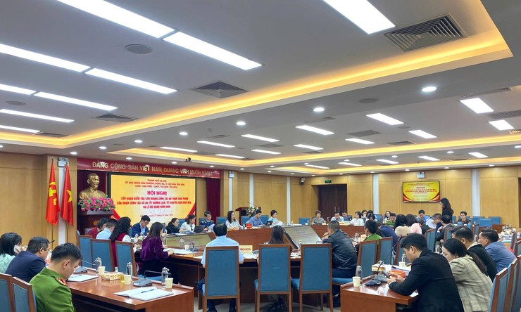 Phường Ô Chợ Dừa tiếp Đoàn kiểm tra liên ngành số 03 Thành phố về công tác ATTP- Ảnh 2.