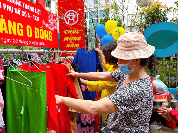 Tổ dân phố số 4, Thanh Xuân Nam rộn ràng Hội hoa mừng Đảng, mừng Xuân- Ảnh 4.