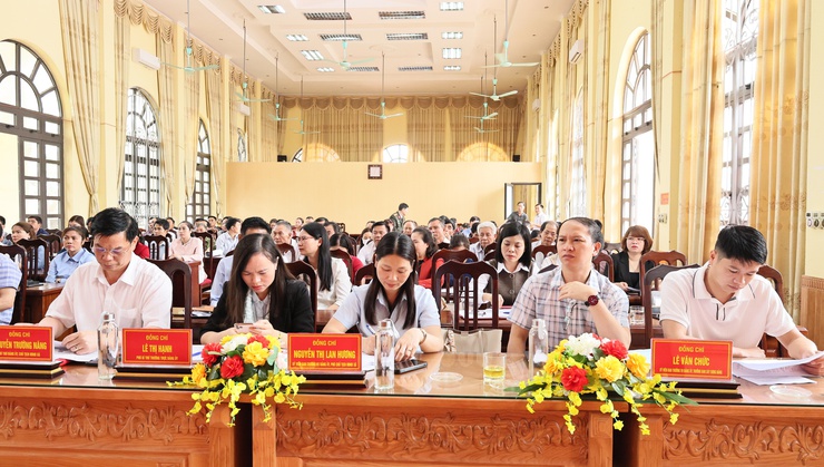 Uỷ ban bầu cử - Uỷ ban MTTQ Việt Nam xã Quảng Bị tổ chức Hội nghị gặp mặt các ứng cử viên đại biểu HĐND xã nhiệm kỳ 2026- 2031- Ảnh 1.