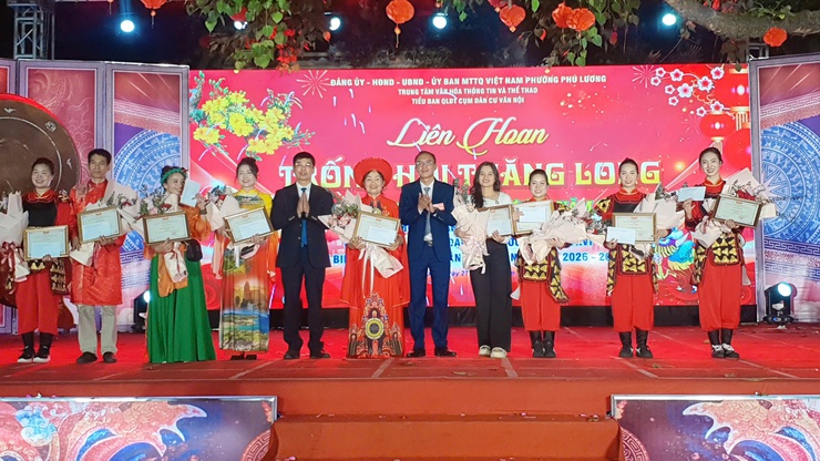 Tưng bừng Liên hoan trống hội Thăng Long phường Phú Lương lần thứ I năm 2026- Ảnh 14.