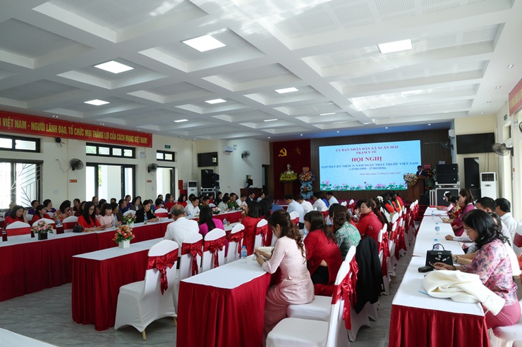 Trạm Y tế xã Xuân Mai tổ chức gặp mặt kỷ niệm 71 năm Ngày Thầy thuốc Việt Nam (27/2/1955 – 27/2/2026)- Ảnh 4.