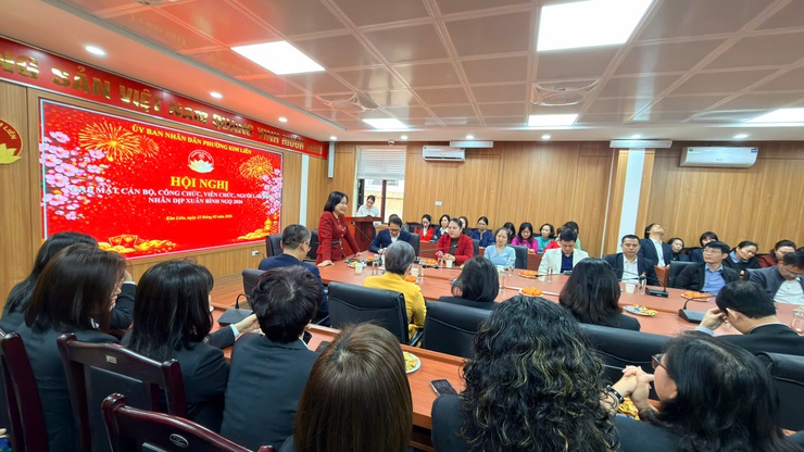 PHƯỜNG KIM LIÊN: NHÂN DÂN ĐÓN TẾT BÍNH NGỌ 2026 TRONG KHÔNG KHÍ PHẤN KHỞI, AN TOÀN VÀ TIẾT KIỆM- Ảnh 1.