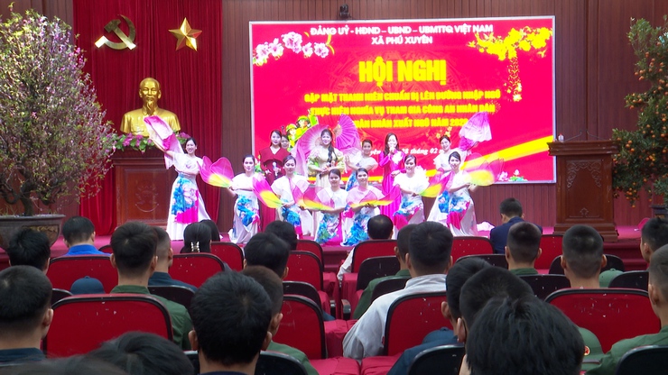 Xã Phú Xuyên gặp mặt thanh niên chuẩn bị lên đường nhập ngũ thực hiện nghĩa vụ tham gia Công an nhân dân và quân nhân xuất ngũ năm 2026- Ảnh 2.