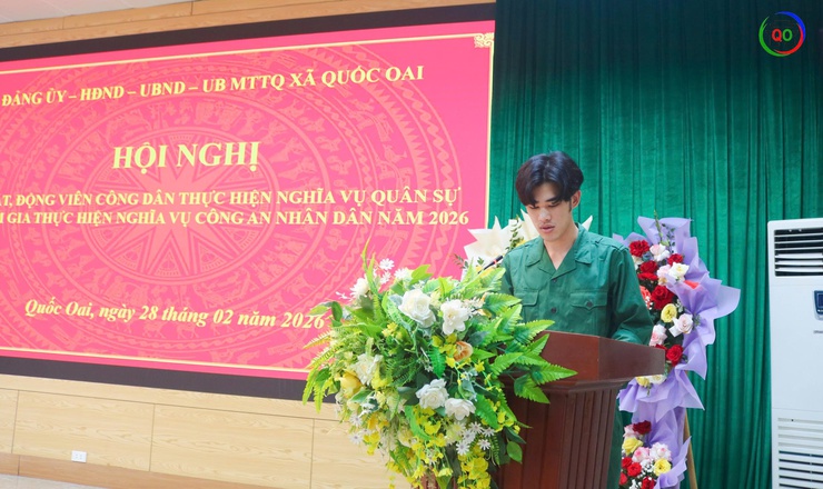 QUỐC OAI GẶP MẶT TÂN BINH NĂM 2026: VỮNG BƯỚC LÊN ĐƯỜNG, TIẾP NỐI TRUYỀN THỐNG QUÊ HƯƠNG ANH HÙNG- Ảnh 13.