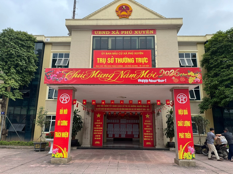 Phú Xuyên niêm yết danh sách người ứng cử đại biểu Hội đồng nhân dân các cấp bảo đảm công khai, minh bạch, hướng tới ngày bầu cử 15/3/2026- Ảnh 1.