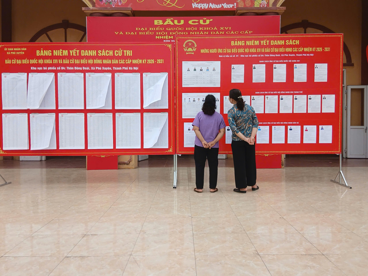 Phú Xuyên niêm yết danh sách người ứng cử đại biểu Hội đồng nhân dân các cấp bảo đảm công khai, minh bạch, hướng tới ngày bầu cử 15/3/2026- Ảnh 8.