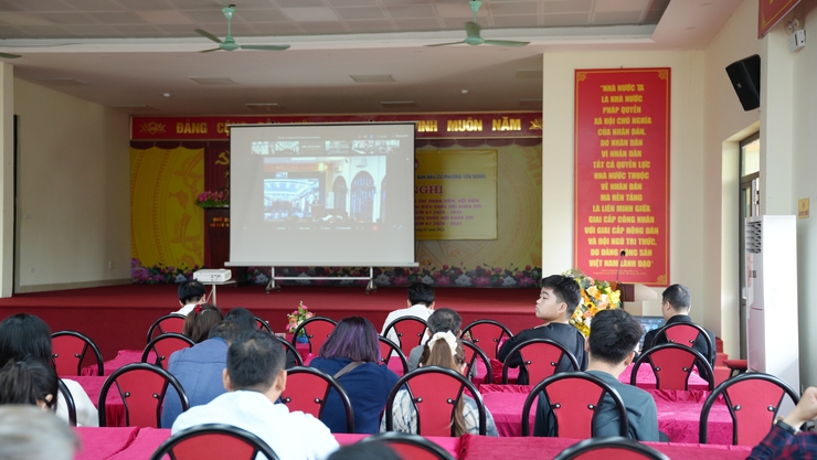 Phường Yên Nghĩa tham dự Hội nghị tập huấn nghiệp vụ công tác bầu cử đại biểu Quốc hội khóa XVI và đại biểu HĐND các cấp- Ảnh 1.