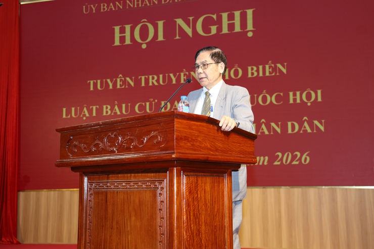 Phường Yên Sở tổ chức Hội nghị tuyên truyền, phổ biến pháp luật về bầu cử đại biểu Quốc hội và đại biểu HĐND- Ảnh 2.