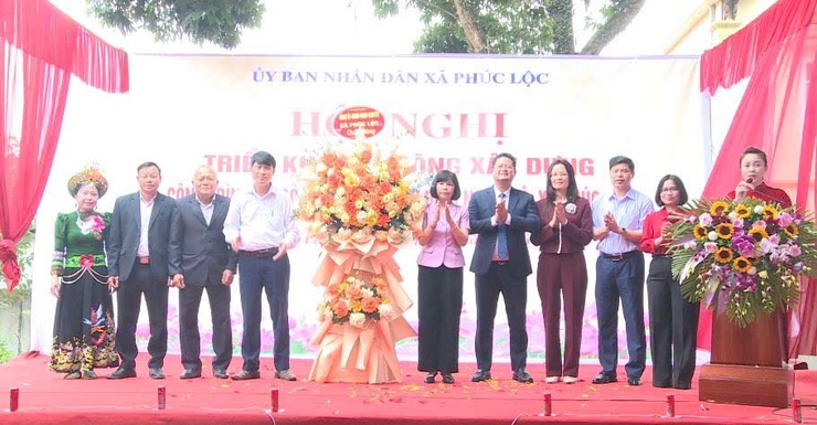 Bảo tồn giá trị truyền thống: Phúc Lộc tổ chức Hội nghị triển khai thi công xây dựng công trình tu bổ, tôn tạo di tích đình Nghĩa Lộ- Ảnh 2.