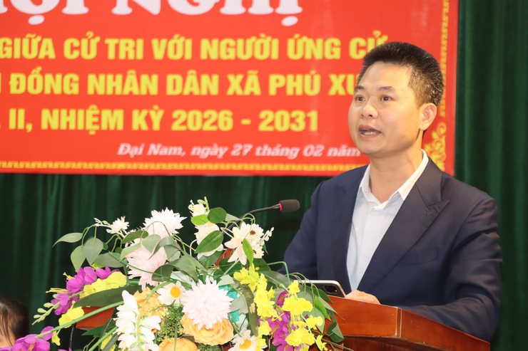 Đơn vị bầu cử số 1 tiếp xúc cử tri tại thôn Mỹ Lâm và thôn Đại Nam- Ảnh 6.