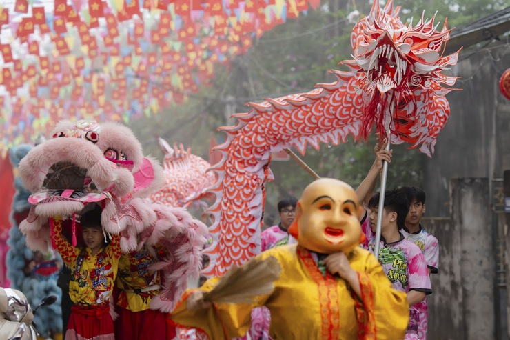 Lễ hội truyền thống thôn Thượng Yên - Nời gìn giữ nét đẹp văn hóa truyền thống- Ảnh 3.