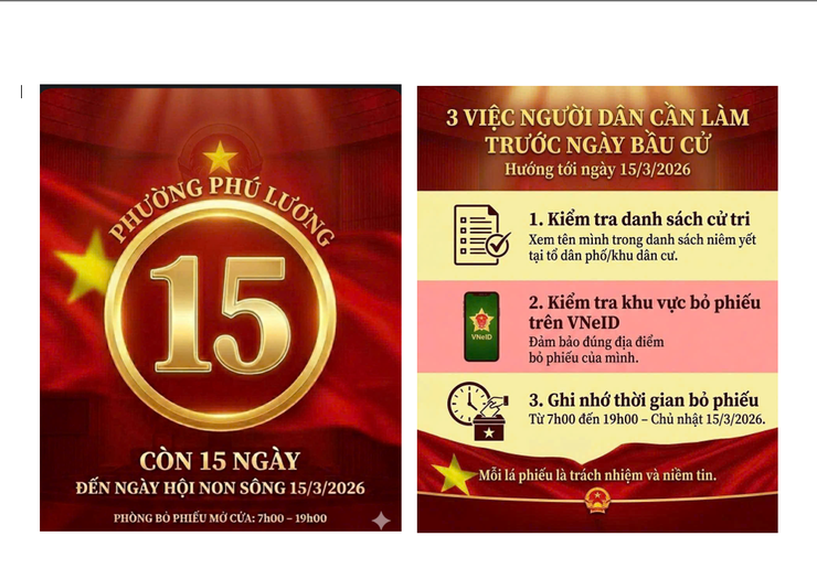 Còn 15 ngày đến ngày bầu cử 15/3/2026- Ảnh 1.