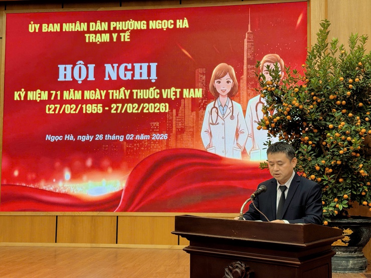 Phường Ngọc Hà kỷ niệm 71 năm Ngày Thầy thuốc Việt Nam- Ảnh 2.