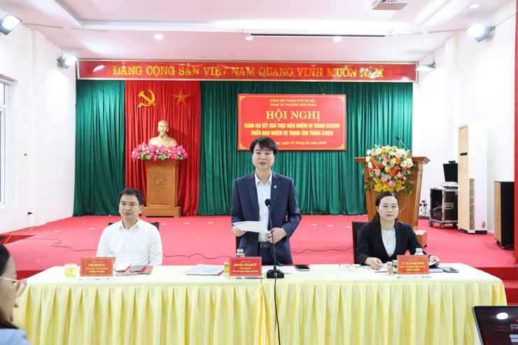 Đảng ủy phường Kiến Hưng: Tập trung cao độ cho công tác bầu cử và thực hiện các nhiệm vụ trọng tâm tháng 3/2026- Ảnh 1.