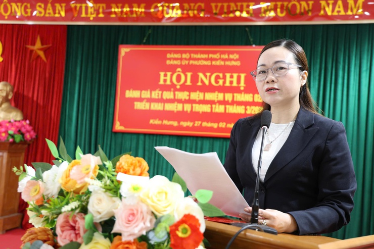 Đảng ủy phường Kiến Hưng: Tập trung cao độ cho công tác bầu cử và thực hiện các nhiệm vụ trọng tâm tháng 3/2026- Ảnh 2.