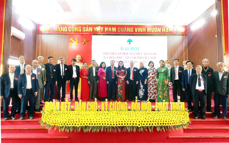 Đại hội thành lập Hội Người cao tuổi xã Hòa Phú nhiệm kỳ 2026 – 2031- Ảnh 9.