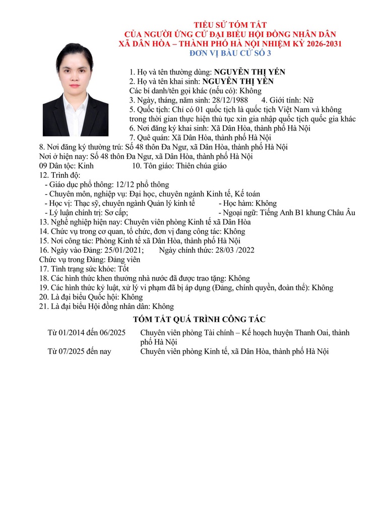 DANH SÁCH TRÍCH NGANG và TIỂU SỬ TÓM TẮT- Ảnh 5.