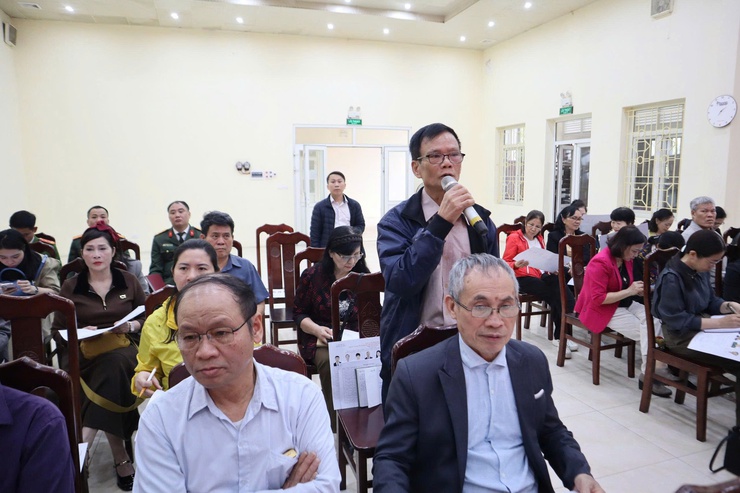 Ủy ban bầu cử Phường Từ Liêm, đơn vị bầu cử số 2 tổ chức hội nghị triển khai các nhiệm vụ về công tác bầu cử đại biểu Quốc hội khóa XVI và đại biểu HĐND các cấp nhiệm kỳ 2026 – 2031.- Ảnh 2.