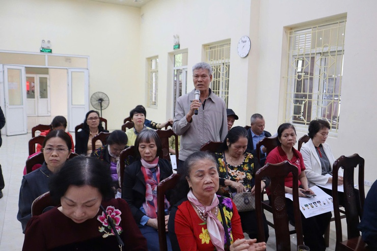 Ủy ban bầu cử Phường Từ Liêm, đơn vị bầu cử số 2 tổ chức hội nghị triển khai các nhiệm vụ về công tác bầu cử đại biểu Quốc hội khóa XVI và đại biểu HĐND các cấp nhiệm kỳ 2026 – 2031.- Ảnh 4.