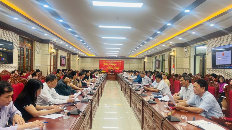 Tập huấn nghiệp vụ công tác bầu cử đại biểu Quốc hội khóa XVI và đại biểu HĐND các cấp- Ảnh 5.