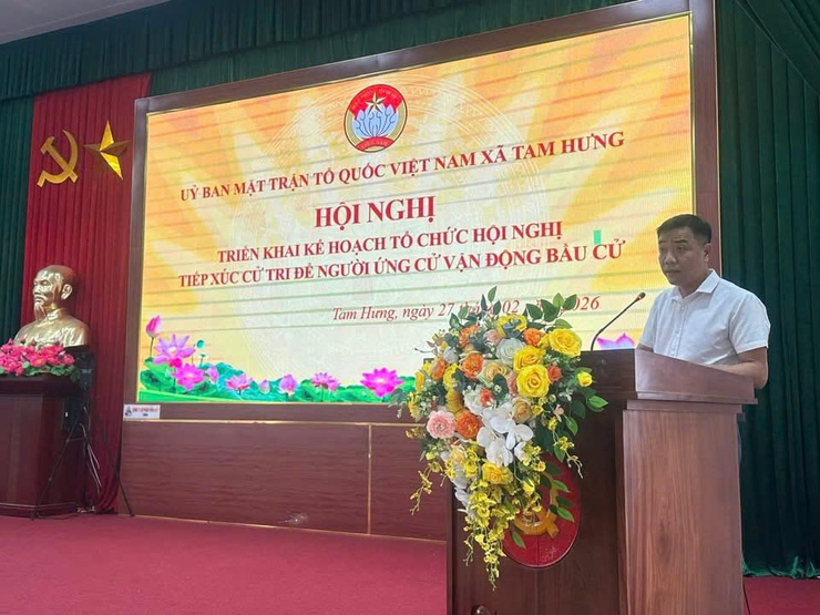 UB MTTQ Việt Nam xã Tam Hưng triển khai Kế hoạch tiếp xúc cử tri phục vụ vận động bầu cử- Ảnh 1.