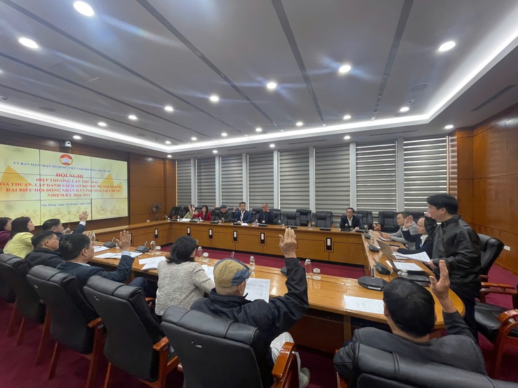 Ban Thường trực Ủy ban MTTQ Việt Nam phường Việt Hưng đã tổ chức Hội nghị hiệp thương lần thứ Hai đối với người ứng cử đại biểu HĐND phường nhiệm kỳ 2026 - 2031- Ảnh 3.