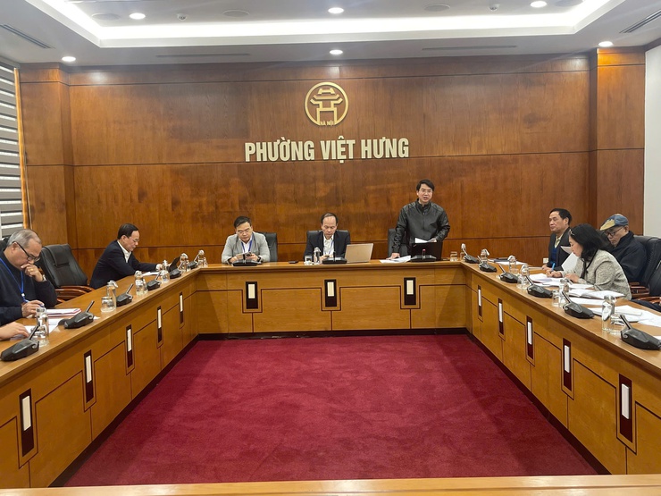 Ban Thường trực Ủy ban MTTQ Việt Nam phường Việt Hưng đã tổ chức Hội nghị hiệp thương lần thứ Hai đối với người ứng cử đại biểu HĐND phường nhiệm kỳ 2026 - 2031- Ảnh 2.