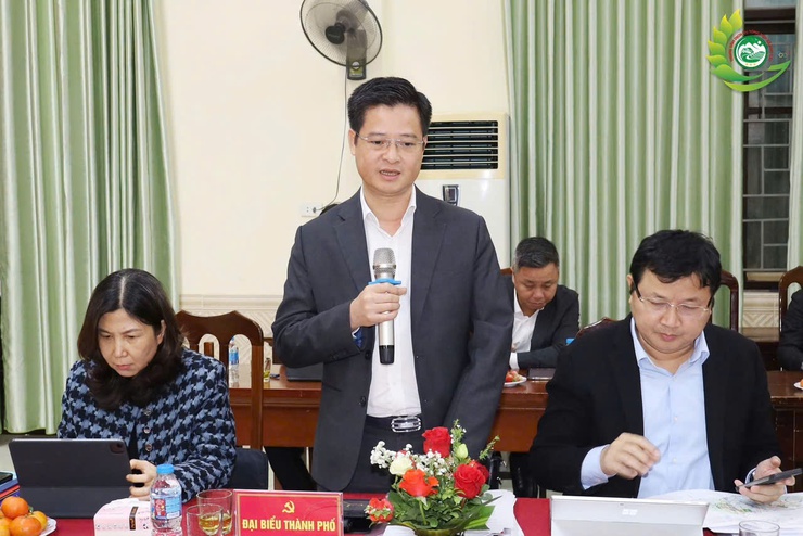 Phó Chủ tịch UBND TP Hà Nội Nguyễn Mạnh Quyền làm việc với 4 xã Quốc Oai, Phú Cát, Kiều Phú và Hưng Đạo- Ảnh 6.