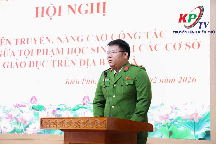 UBND XÃ TỔ CHỨC HỘI NGHỊ TUYÊN TRUYỀN, NÂNG CAO CÔNG TÁC PHÒNG NGỪA TỘI PHẠM HỌC SINH TRÊN ĐỊA BÀN- Ảnh 5.