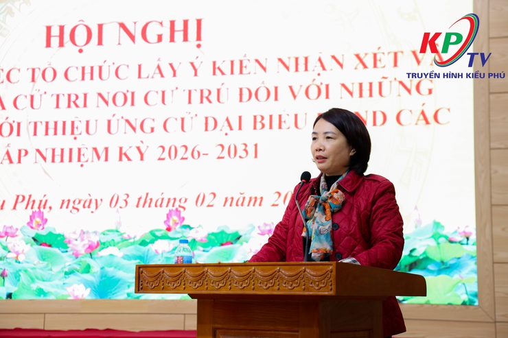 UB MTTQ xã Kiều Phú tổ chức Hội nghị hướng dẫn và triển khai kế hoạch lấy ý kiến cử tri nơi cư trú đối với người ứng cử đại biểu HĐND xã nhiệm kỳ 2026-2031- Ảnh 5.