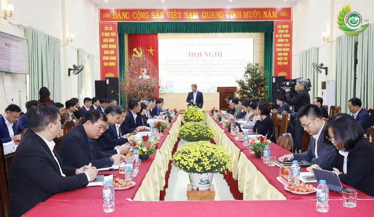 Phó Chủ tịch UBND TP Hà Nội Nguyễn Mạnh Quyền làm việc với 4 xã Quốc Oai, Phú Cát, Kiều Phú và Hưng Đạo- Ảnh 1.