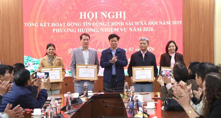 Xã Quang Minh tổ chức Hội nghị tổng kết công tác tín dụng chính sách xã hội năm 2025, triển khai phương hướng, nhiệm vụ năm 2026- Ảnh 3.
