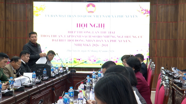 Xã Phú Xuyên tổ chức Hội nghị hiệp thương lần thứ hai lập danh sách sơ bộ người ứng cử đại biểu HĐND xã nhiệm kỳ 2026–2031- Ảnh 6.