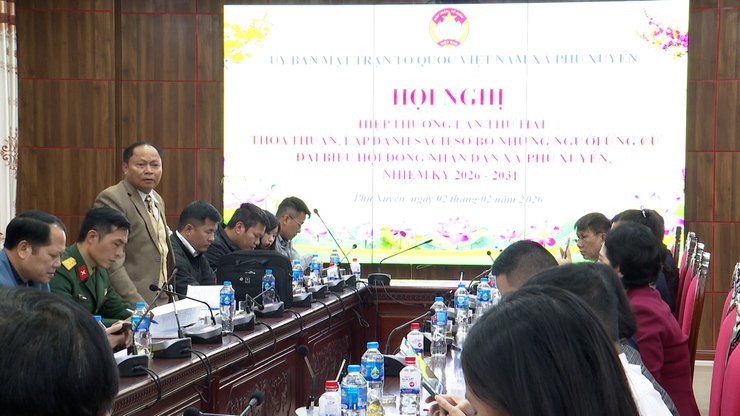 Xã Phú Xuyên tổ chức Hội nghị hiệp thương lần thứ hai lập danh sách sơ bộ người ứng cử đại biểu HĐND xã nhiệm kỳ 2026–2031- Ảnh 7.